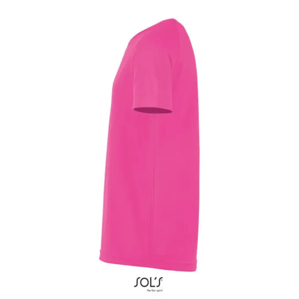 SOL'S SPORTY Dječja majica kratkih rukava, 140 g/m2 - SOL'S Neon Pink 2
