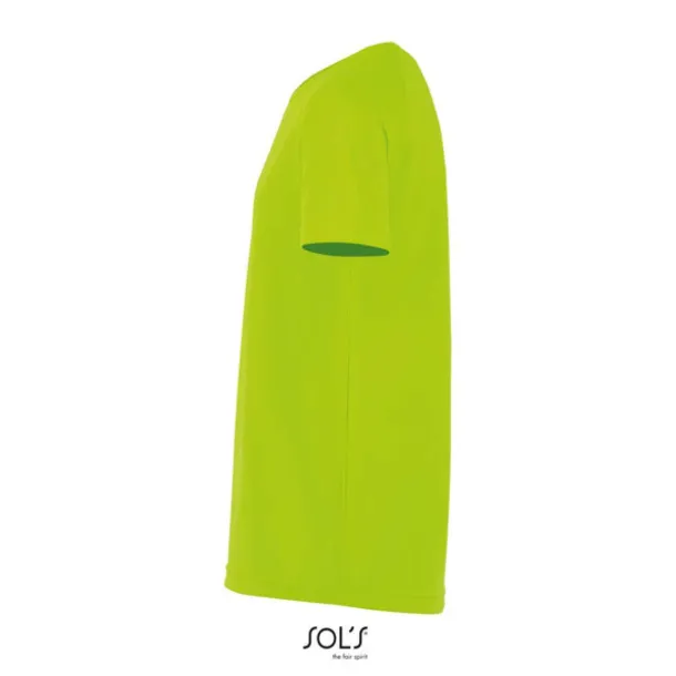 SOL'S SPORTY Dječja majica kratkih rukava, 140 g/m2 - SOL'S Neon Green