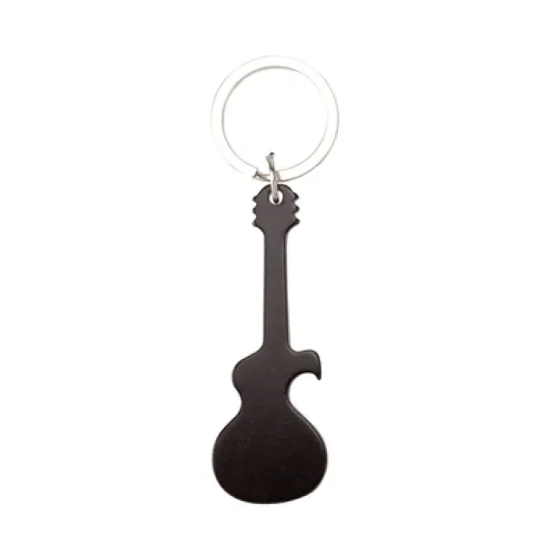  Keyring, bottle opener "electric guitar" Crna