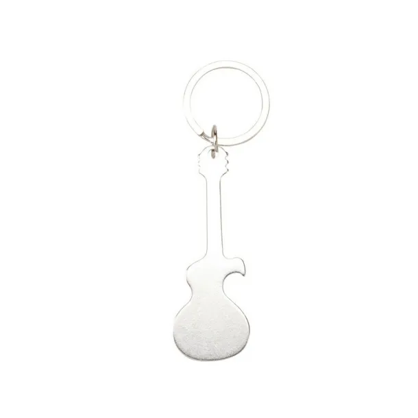 Keyring, bottle opener "electric guitar" Srebrna