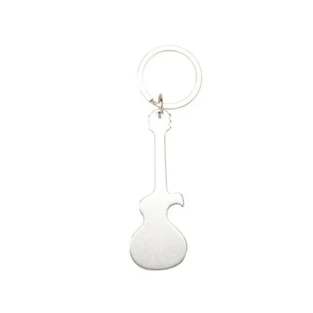  Keyring, bottle opener "electric guitar" silver