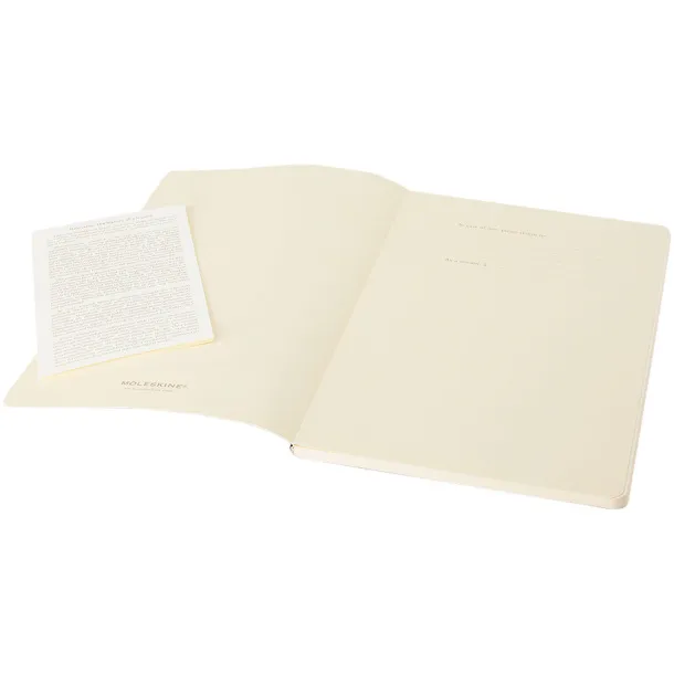 Moleskine Volant Journal L - plain - Moleskine Solid black