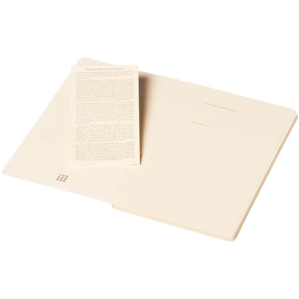 Moleskine Volant Journal L - plain - Moleskine White