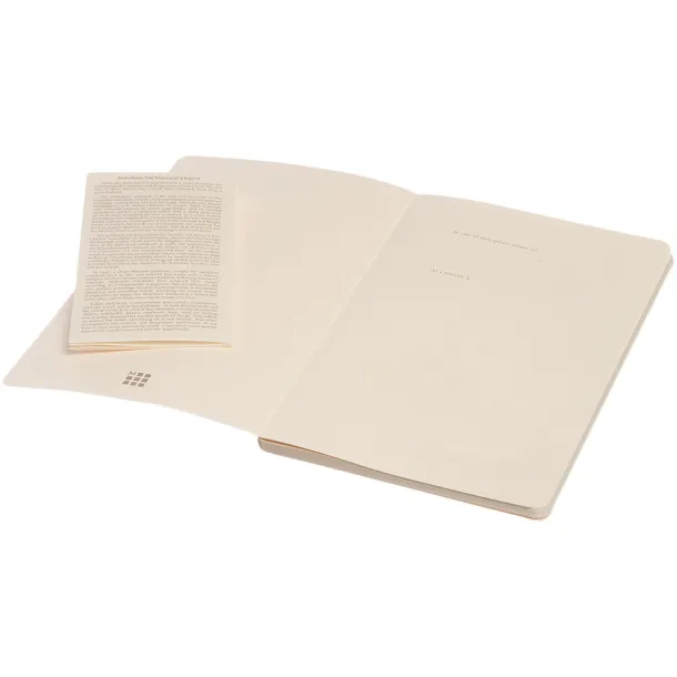 Moleskine Volant Journal L - plain - Moleskine Geranium red