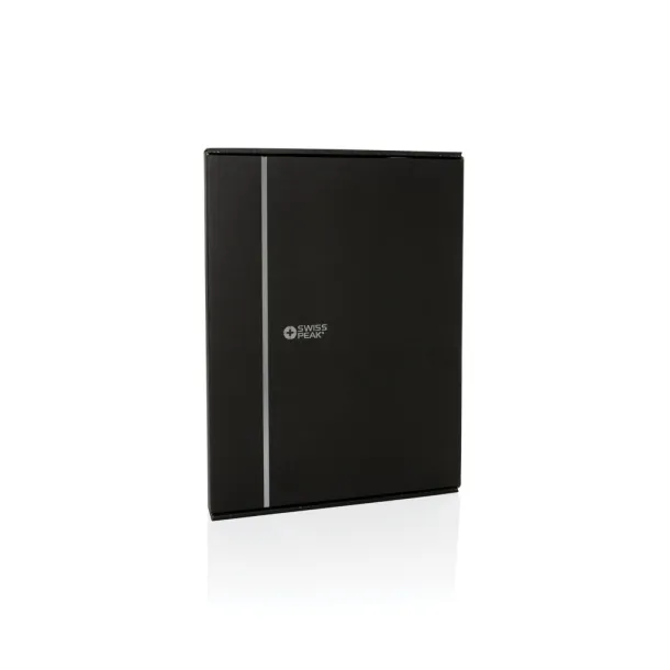  Swiss Peak Script AWARE™ portfolio, A4 - Swiss Peak Crna