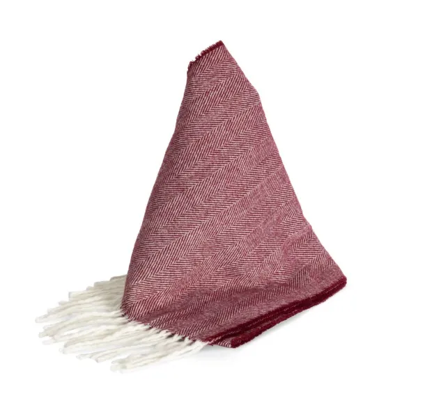  FRINGED SCARF - K-UP Wine Natural