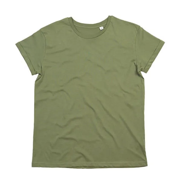  Men's Organic Roll Sleeve T - Mantis Soft Olive