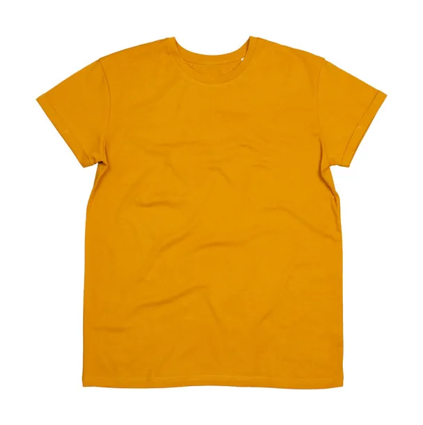  Men's Organic Roll Sleeve T - Mantis Mustard