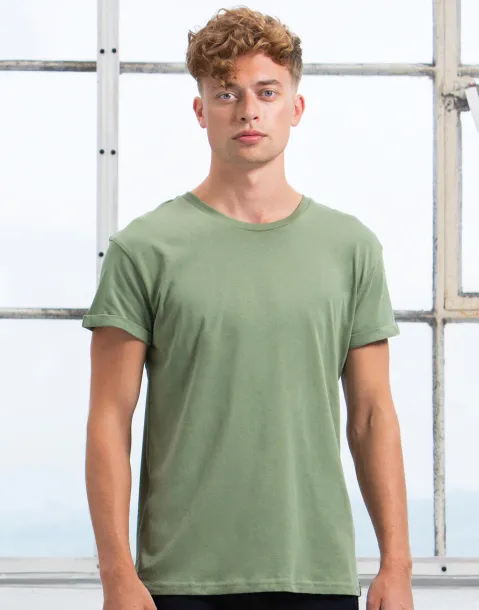  Men's Organic Roll Sleeve T - Mantis