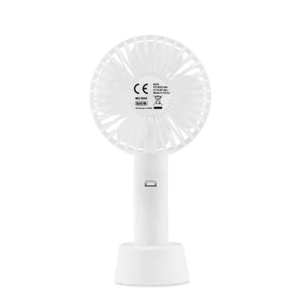 DINI USB desk fan with stand  White