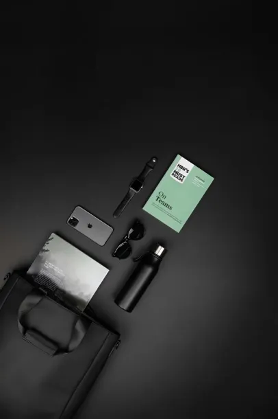  VINGA Baltimore office tote - Vinga Crna