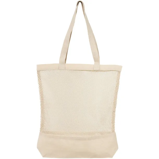 Maine mesh cotton tote bag, 170 g/m2 Natural