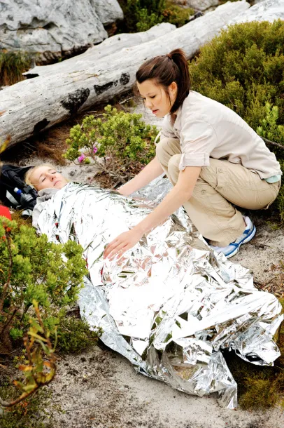 Quint space blanket Silver