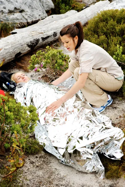 Quint space blanket Silver