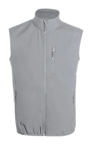 Shelles RPET softshell vest Grey