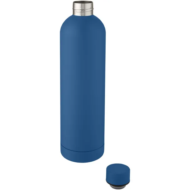 Spring 1 L copper vacuum insulated bottle Tech blue