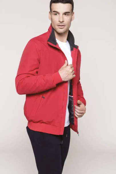  Blouson jakna - Kariban Aqua Blue Tamno siva