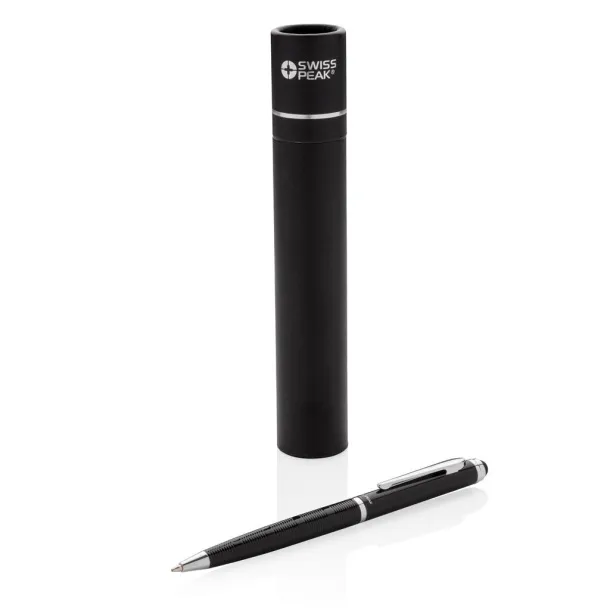  Swiss Peak deluxe stylus pen - Swiss Peak Black Silver