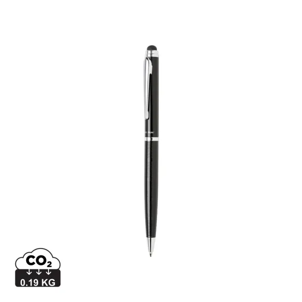  Swiss Peak deluxe stylus pen - Swiss Peak Black Silver