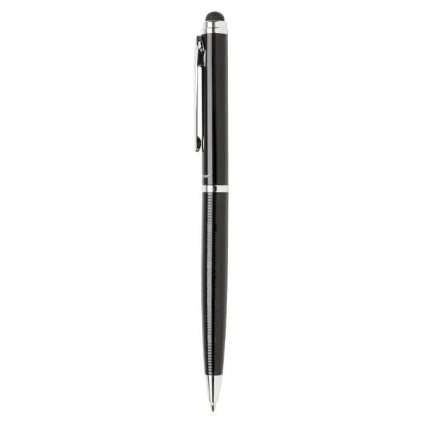  Swiss Peak deluxe stylus pen - Swiss Peak Black Silver