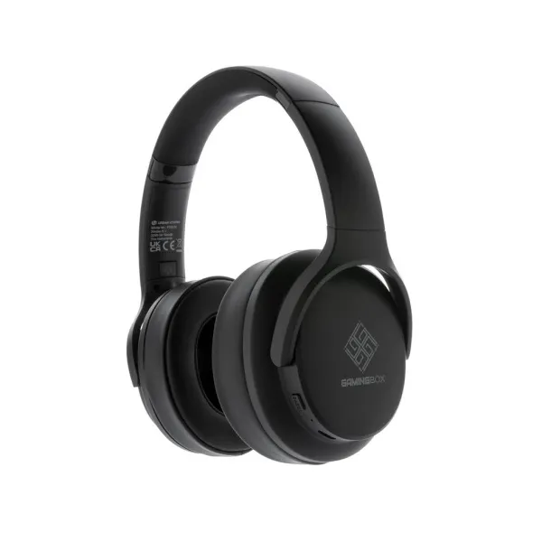  Urban Vitamin Palo Alto RCS rplastic headphone - Urban Vitamin Black 