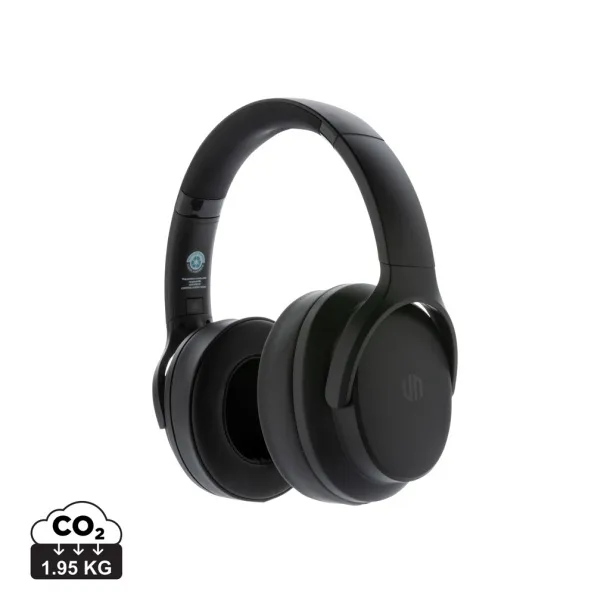  Urban Vitamin Palo Alto RCS rplastic headphone - Urban Vitamin Black 