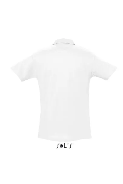  SOL'S SPRING II muška polo pique majica kratkih rukava, 210 g/m2 - SOL'S Bijela