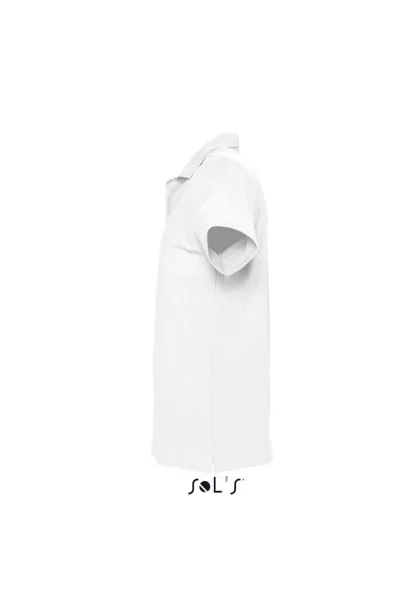  SOL'S SPRING II muška polo pique majica kratkih rukava, 210 g/m2 - SOL'S Bijela