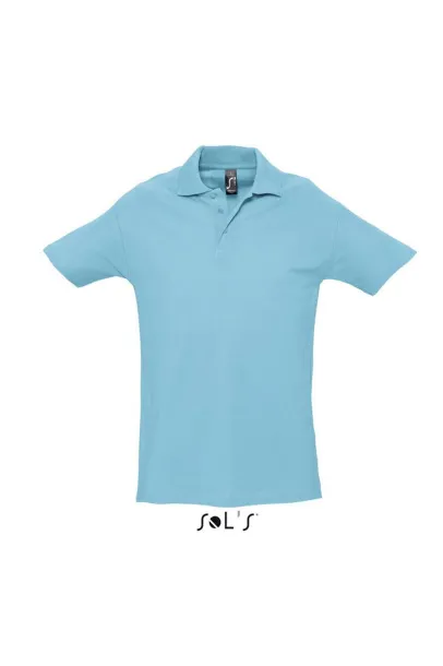  SOL'S SPRING II muška polo pique majica kratkih rukava, 210 g/m2 - SOL'S Atoll Blue