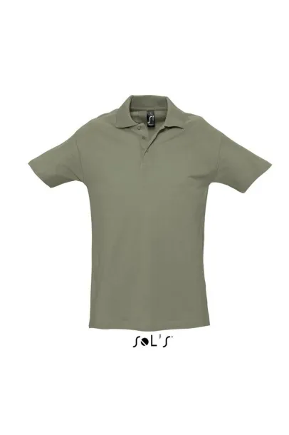  SOL'S SPRING II muška polo pique majica kratkih rukava, 210 g/m2 - SOL'S Khaki
