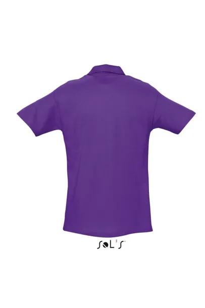  SOL'S SPRING II muška polo pique majica kratkih rukava, 210 g/m2 - SOL'S Tamno ljubičasta