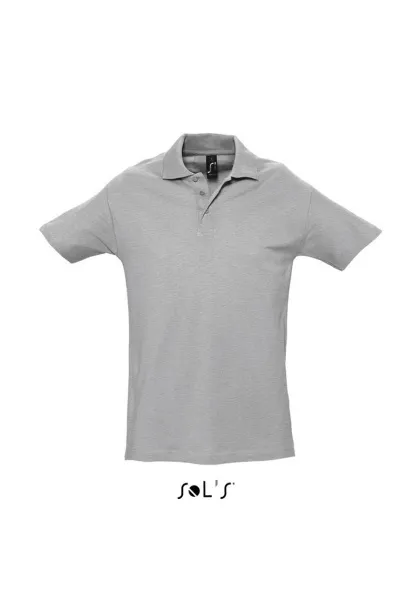  SOL'S SPRING II muška polo pique majica kratkih rukava, 210 g/m2 - SOL'S Grey Melange