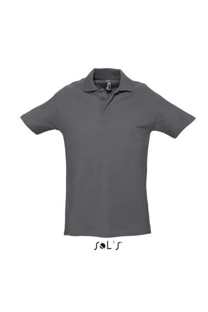  SOL'S SPRING II muška polo pique majica kratkih rukava, 210 g/m2 - SOL'S Mouse Grey