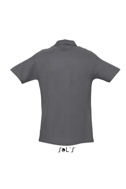  SOL'S SPRING II muška polo pique majica kratkih rukava, 210 g/m2 - SOL'S Mouse Grey
