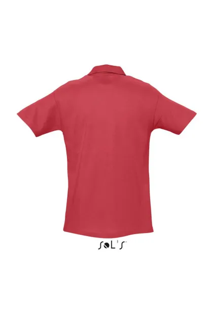  SOL'S SPRING II muška polo pique majica kratkih rukava, 210 g/m2 - SOL'S Crvena