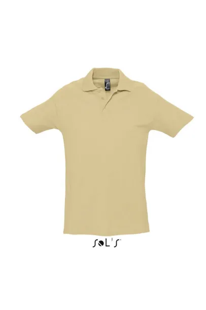  SOL'S SPRING II muška polo pique majica kratkih rukava, 210 g/m2 - SOL'S Sand