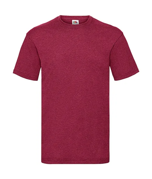  FOTL - Valueweight Tee, 165 g/m² - Fruit of the Loom Heather Red