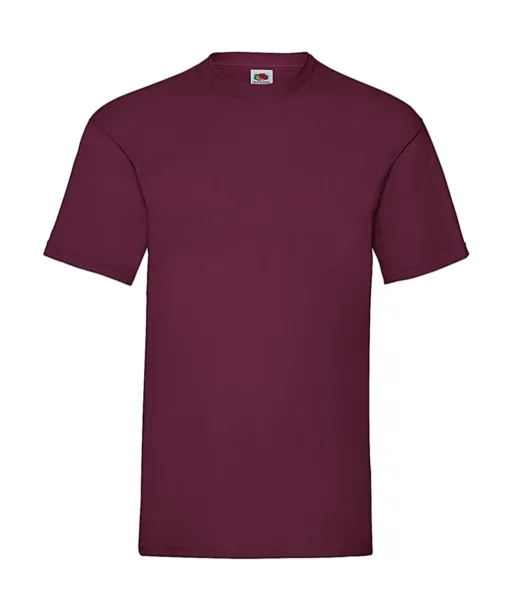  FOTL - Valueweight Tee, 165 g/m² - Fruit of the Loom burgundac