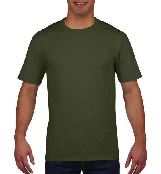  Premium Cotton Adult T-Shirt - Gildan Military Green