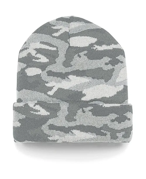  Camo Cuffed Beanie - Beechfield Arctic Camo