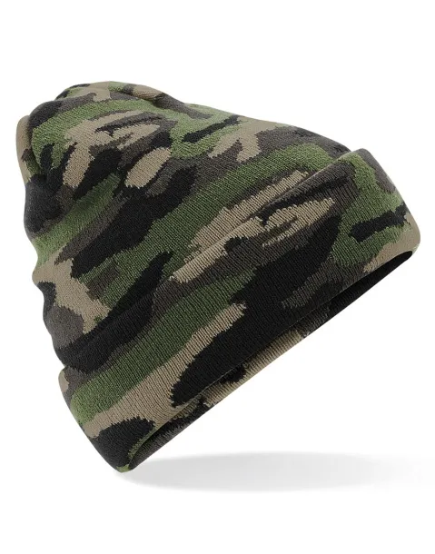  Camo Cuffed Beanie - Beechfield