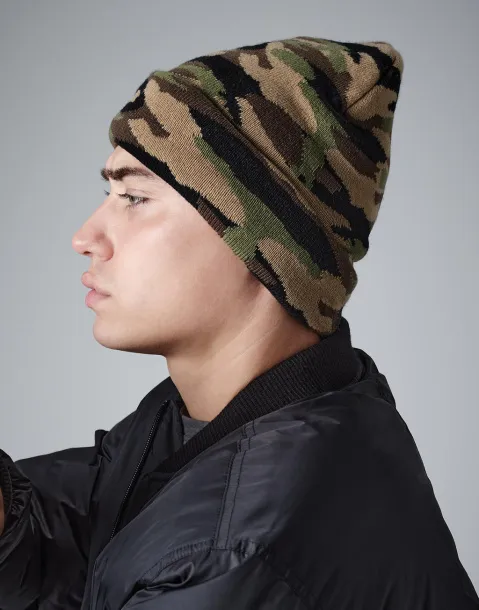  Camo Cuffed Beanie - Beechfield