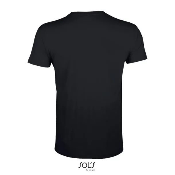 REGENT FIT MEN TSHIRT-150g deep black