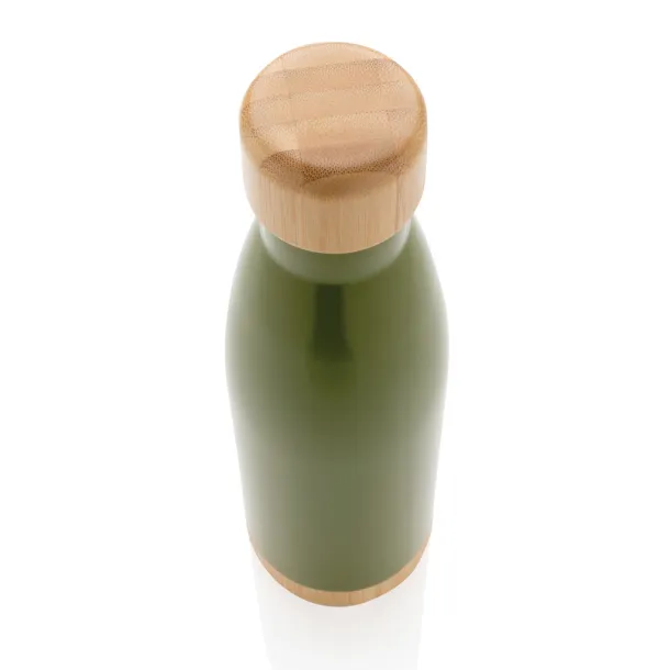  Vakuum boca od nehrđajućeg čelika s poklopcem i dnom od bambusa, 700 ml - XD Collection 45533C