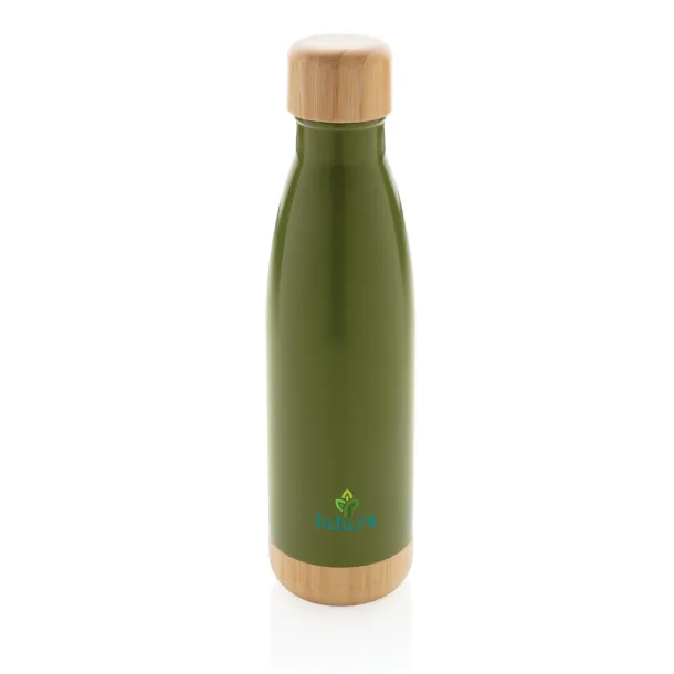  Vakuum boca od nehrđajućeg čelika s poklopcem i dnom od bambusa, 700 ml - XD Collection 45533C