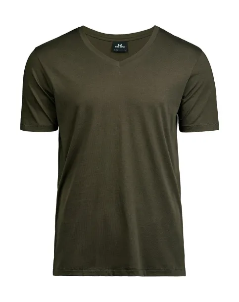  Luxury V-Neck Tee - Tee Jays Dark Olive