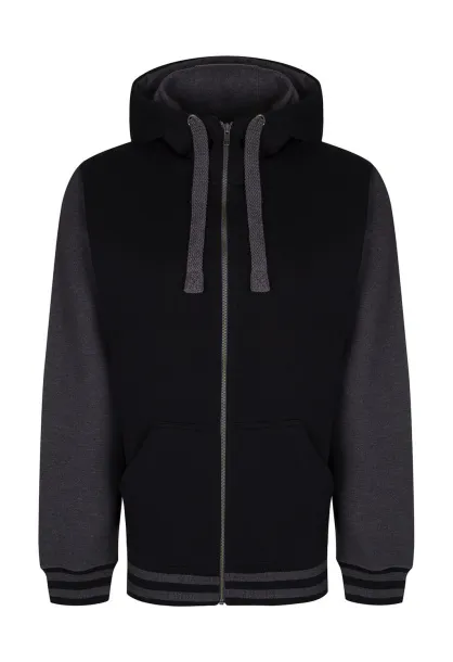  Active Zip Hoodie - FDM Black Charcoal