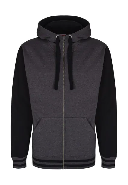  Active Zip Hoodie - FDM Charcoal Black