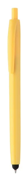 Leopard Touch touch ballpoint pen Yellow