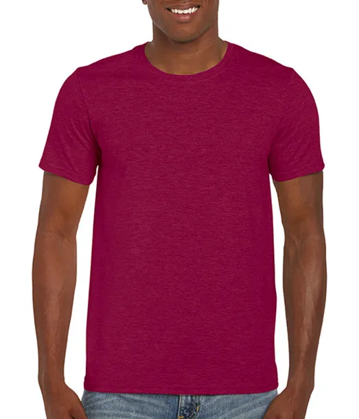  Softstyle® kratka majica od prstenastog pamuka, 153 g/m² - Gildan Heather Cardinal